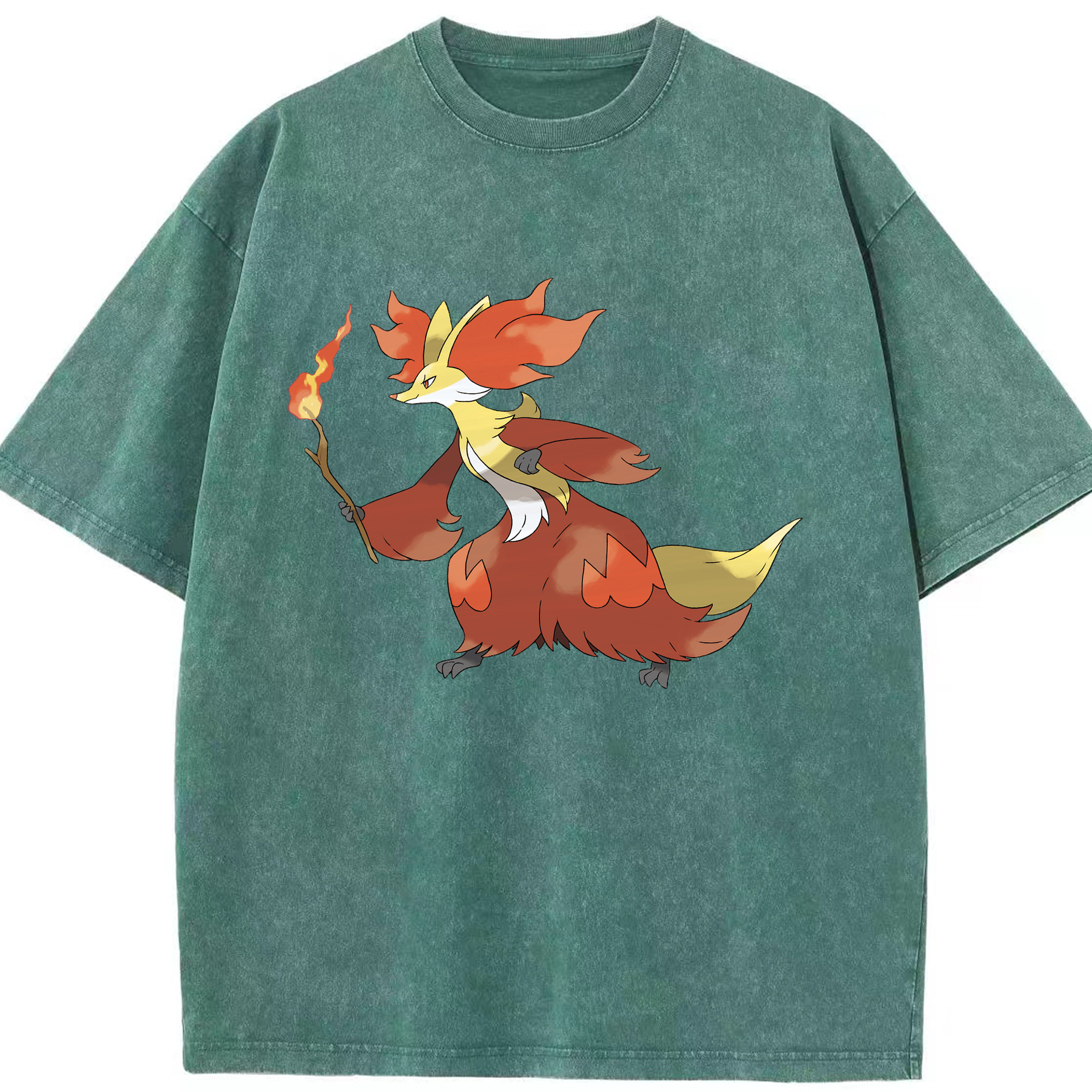 （画像用） ポケットモンスター Pokémon 綿100% ヴィンテージ風 半袖Tシャツ（フロントプリント）